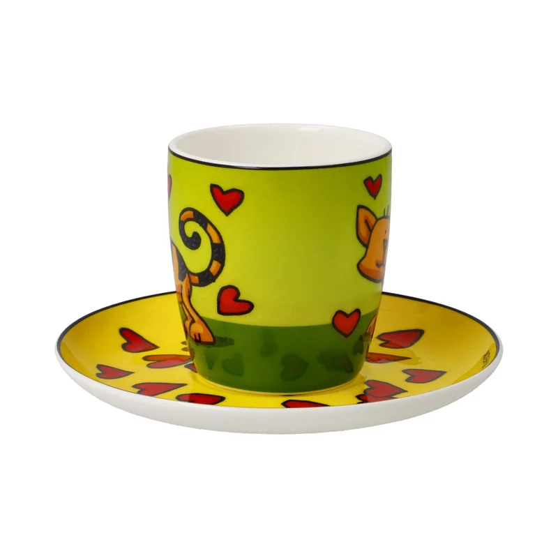 Ed Heck - Love Cat, Goebel, Espressotasse, 2024