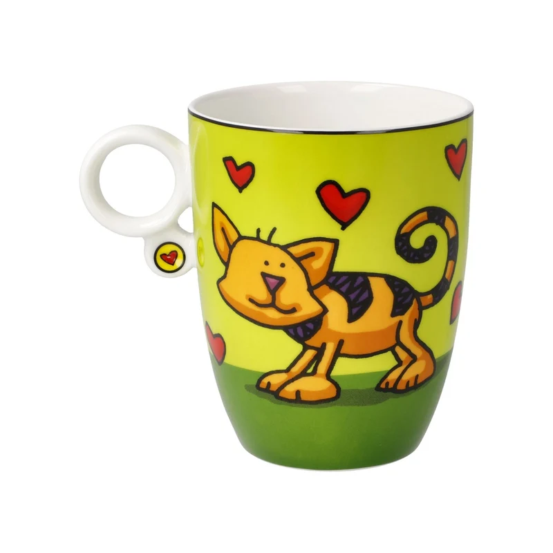 Ed Heck - Love Cat, Goebel, Künstlertasse, 2024