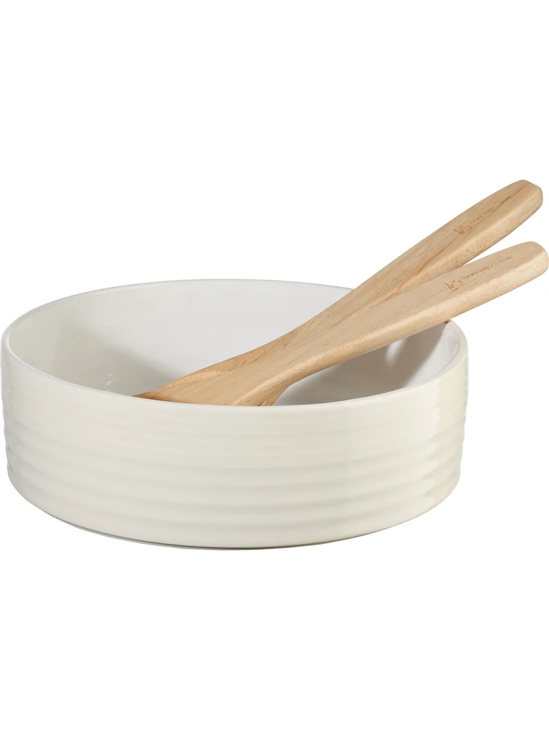 ASA 'Salatschale Sparkling white re:glaze D25 x H 8 cm'