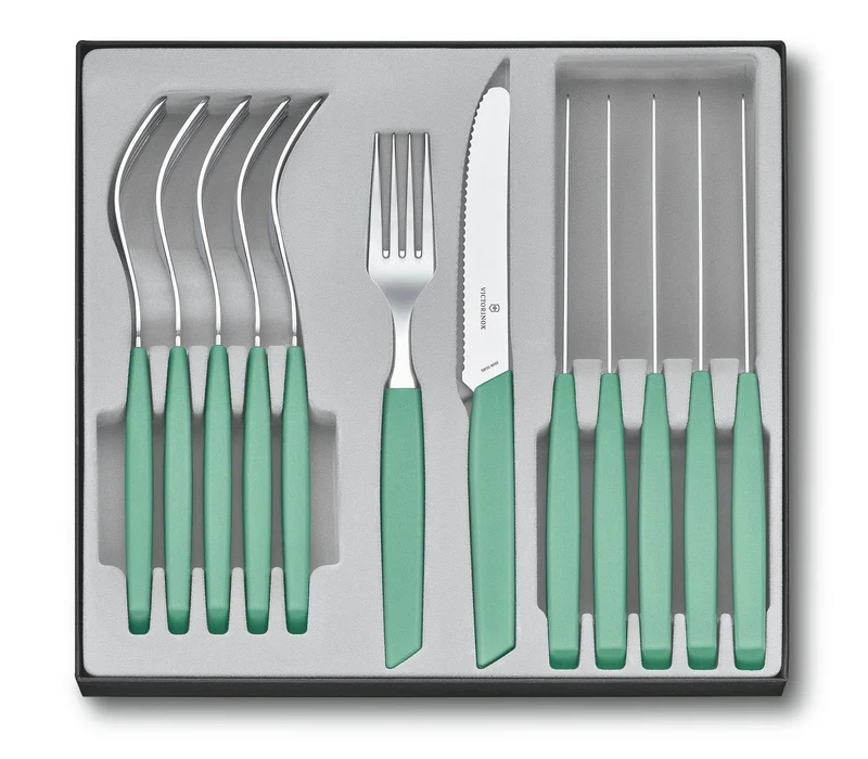 Victorinox 'Swiss Modern, Besteckset (Tomatenmesser) 12tlg., mint'