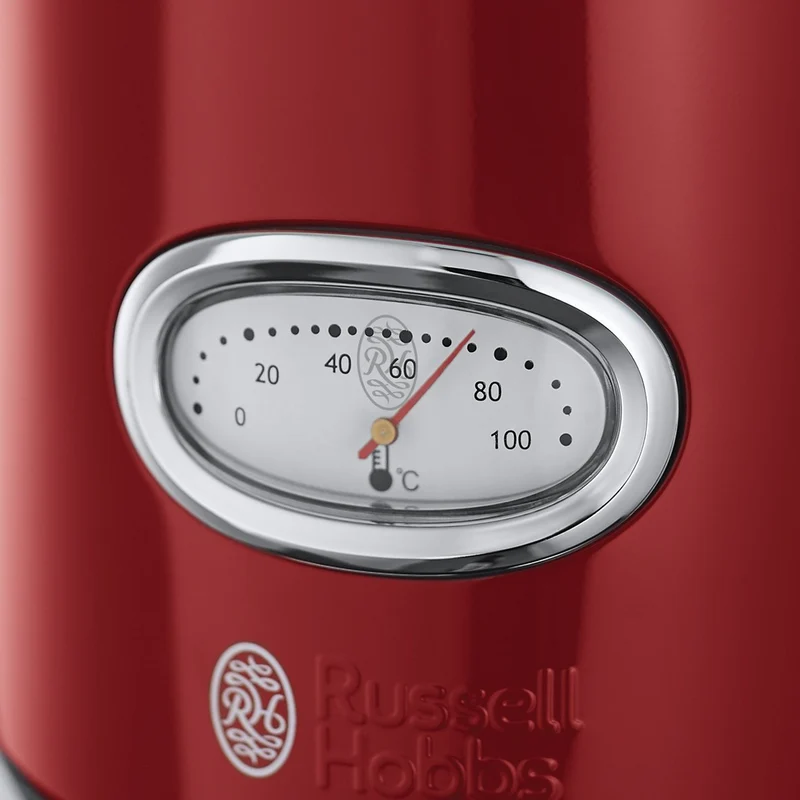 Russell Hobbs Wasserkocher Vintage, 1,7 l, 2400 Watt, Retro Teekocher