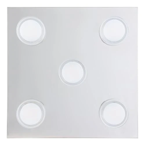 EGLO LED Deckenlampe Romendo 1,5 flammige Deckenleuchte Bad dimmbar