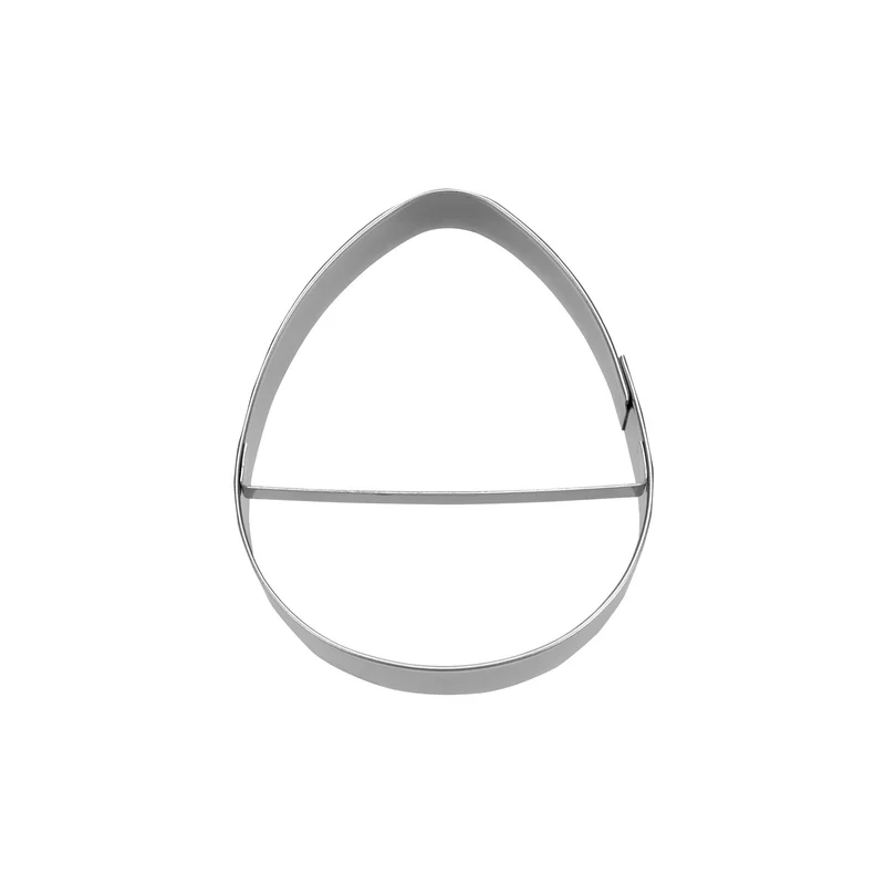 Ausstechform Ei, 7cm, Edelstahl