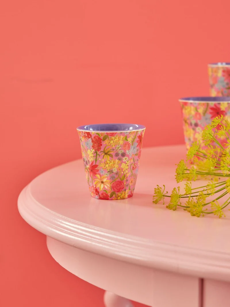 rice - Tasse mit schwedischer Blume - Medium, 250ml