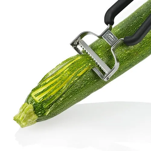 Lurch, Küchenhelfer 'Sparschäler Julienne schwarz mit Japanischer Klingeltechnologie´