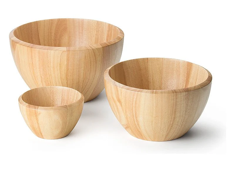 Continenta Accessoires 'Holzchüssel Gummibaum' D26cm