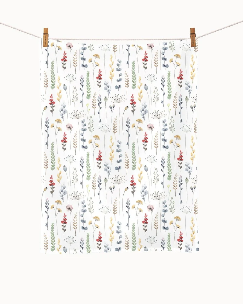 chic.mic 'Geschirrtuch - Watercolor Flowers'