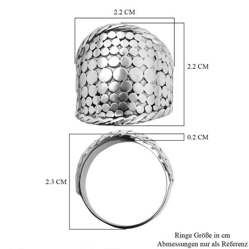 Royal Bali Kollektion - Ring 925 Silber ca. 7,50g
