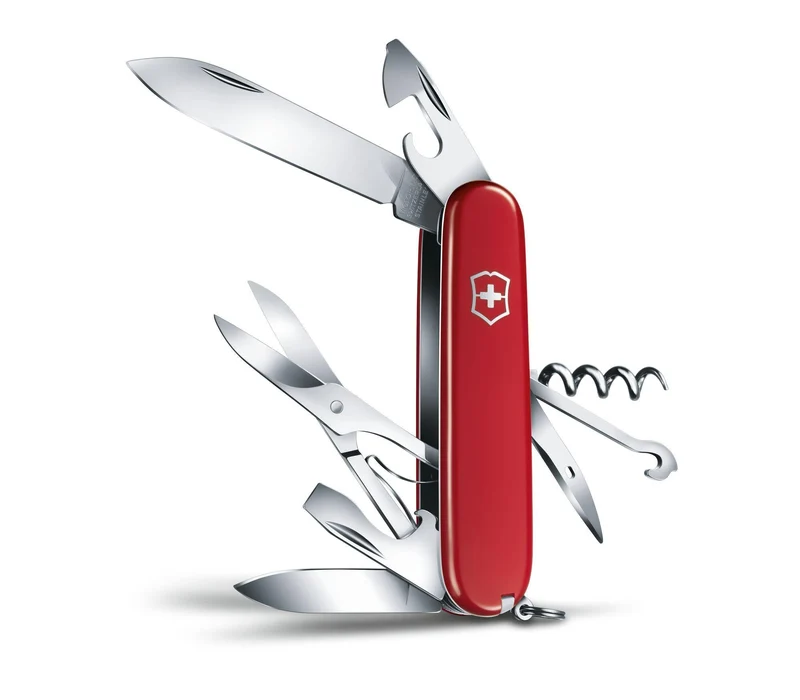 Victorinox Taschenmesser Climber 14 Funktionen Rot Mittelrot