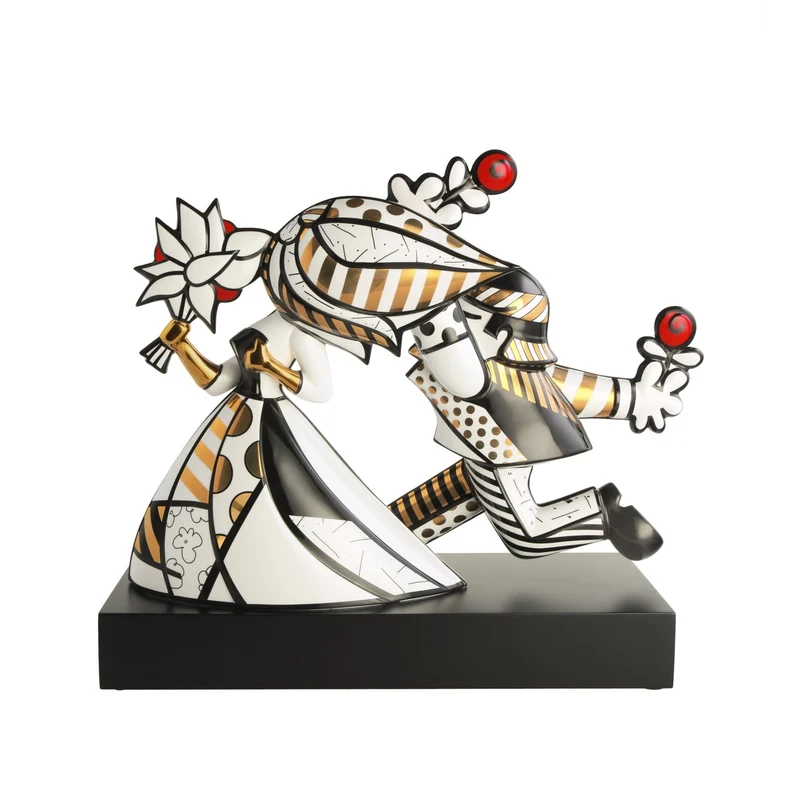 Romero Britto - Golden Follow Me, Goebel, Figur, 2024