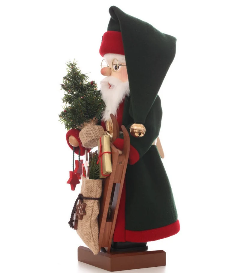 Weihnachtsmann mit Geschenken, Nussknacker, Ulbricht - 49cm' 2024
