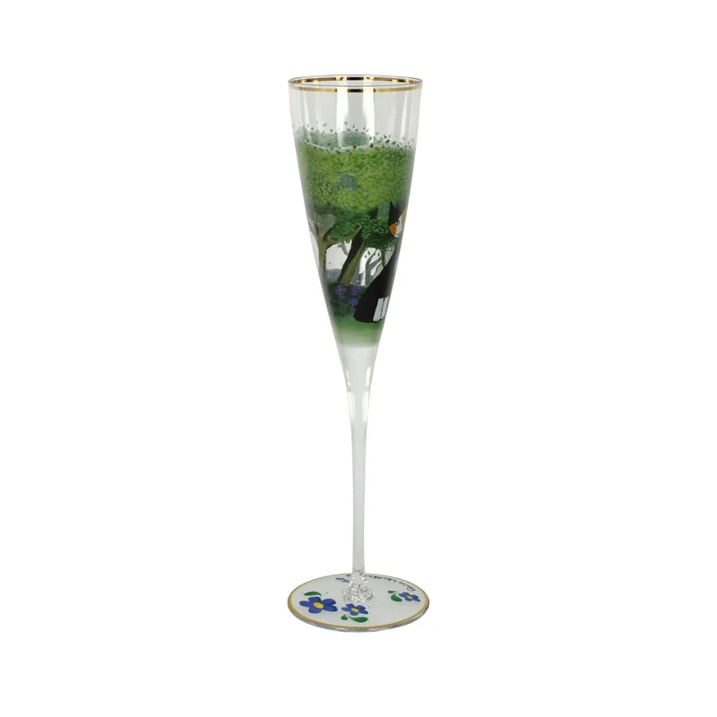 Rosina Wachtmeister - Una passeggiata nel verde, Goebel, Sektglas, 2024