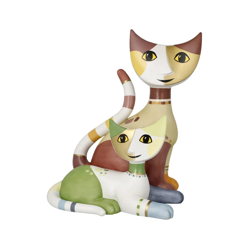 R. Wachtmeister - Minikatzen Nima e Carino, Goebel, Figur, 2024
