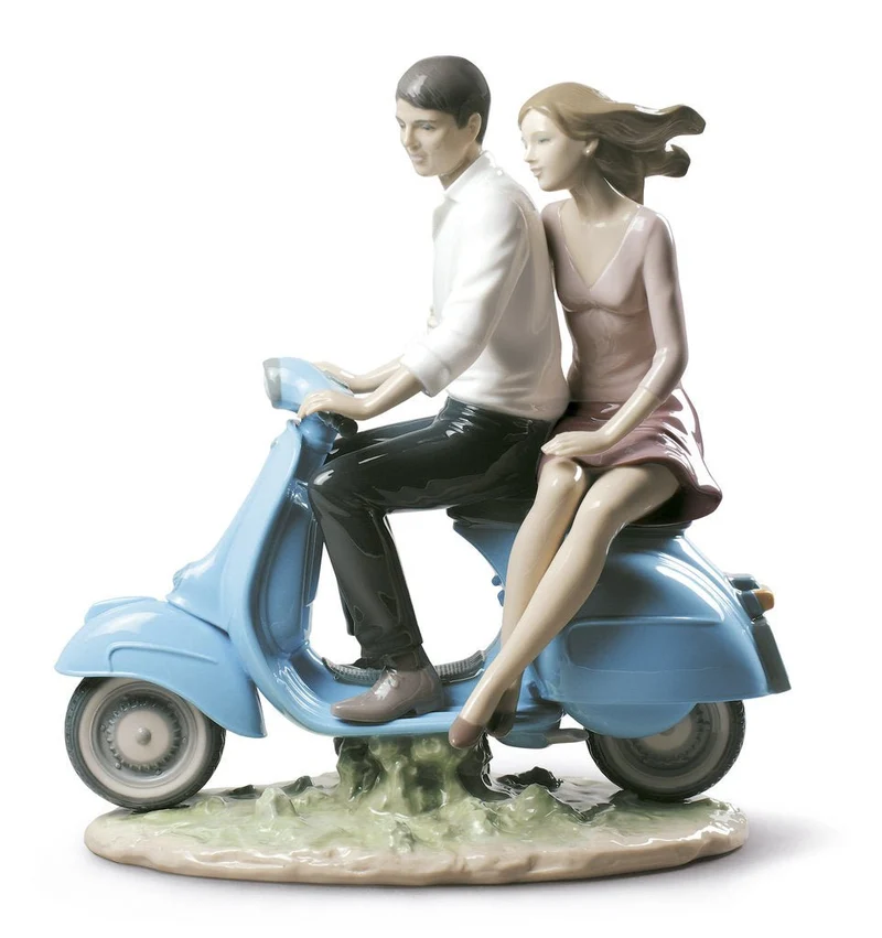 LLADRO® Figuren »Figur UNTERWEGS MIT DIR - Size: 27 x 27 x 13 cm« 01009231