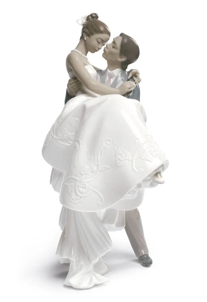 LLADRO® Figur »DER GLÜCKLICHSTE TAG (BLY) - 27 cm« 01009210