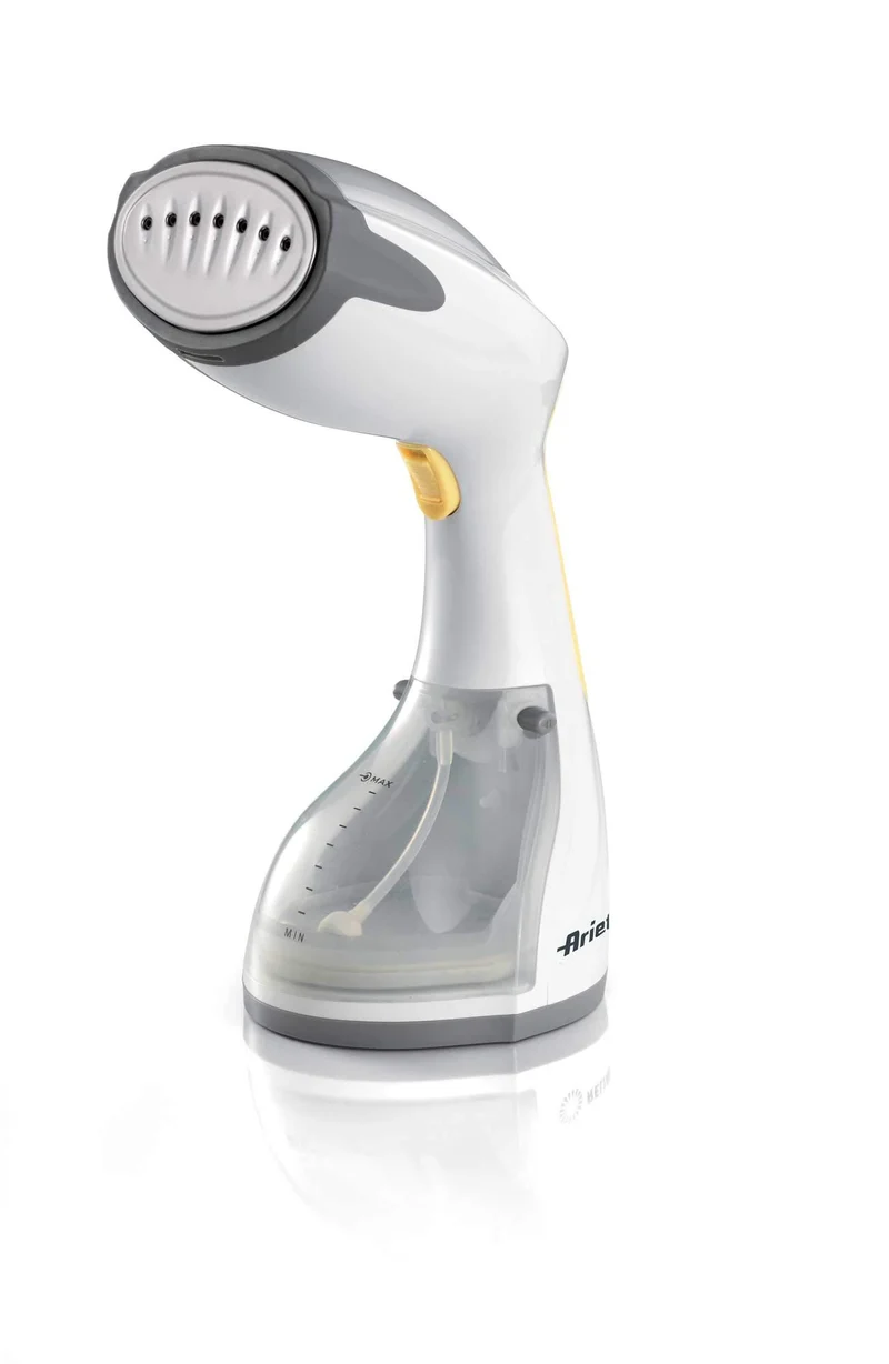 Ariete 4167 Vertikalmangel, 1200 W, Edelstahlplatte, Dampf 20 g/min, Fassungsvermögen 260 ml, Weiß
