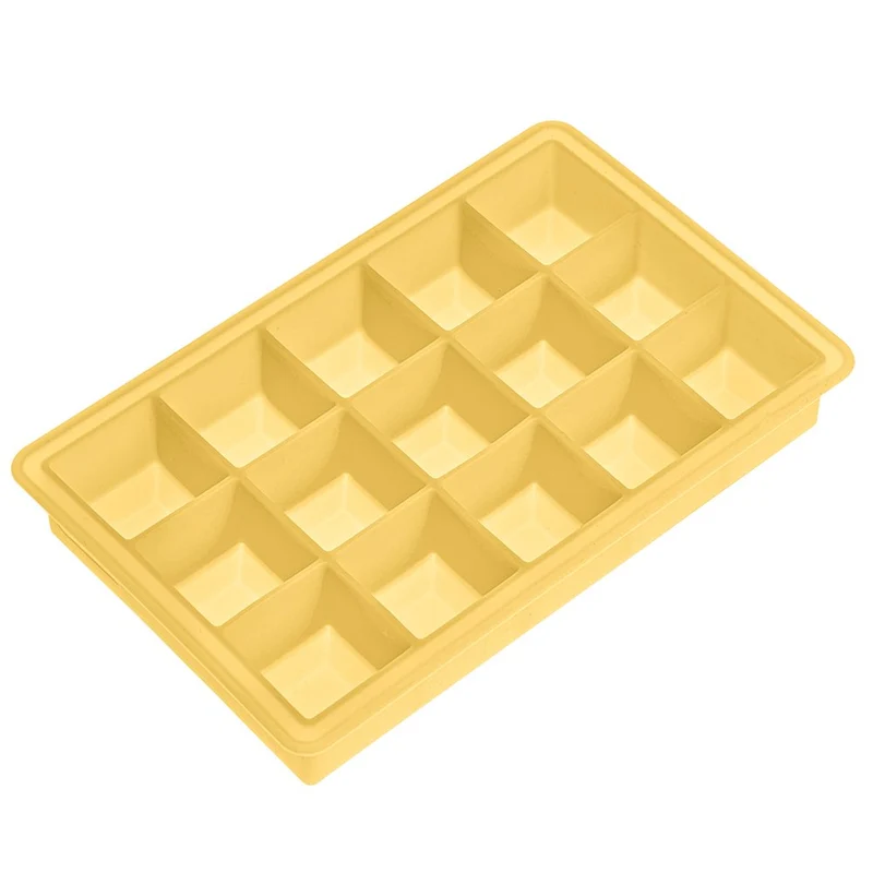 Lurch, Eiswürfelbereiter Würfel 3x3cm maisgelb für 15 Eiswurfel