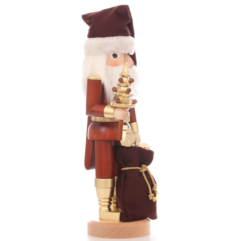 Ulbricht Nussknacker 'Weihnachtsmann natur/gold - 40cm' 2023