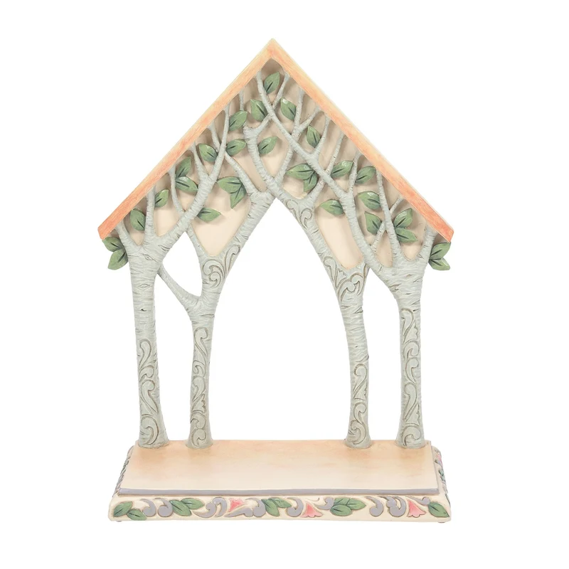 Jim Shore Figuren - Woodland Krippe Familie 4 Teile Set - 21,5cm hoch