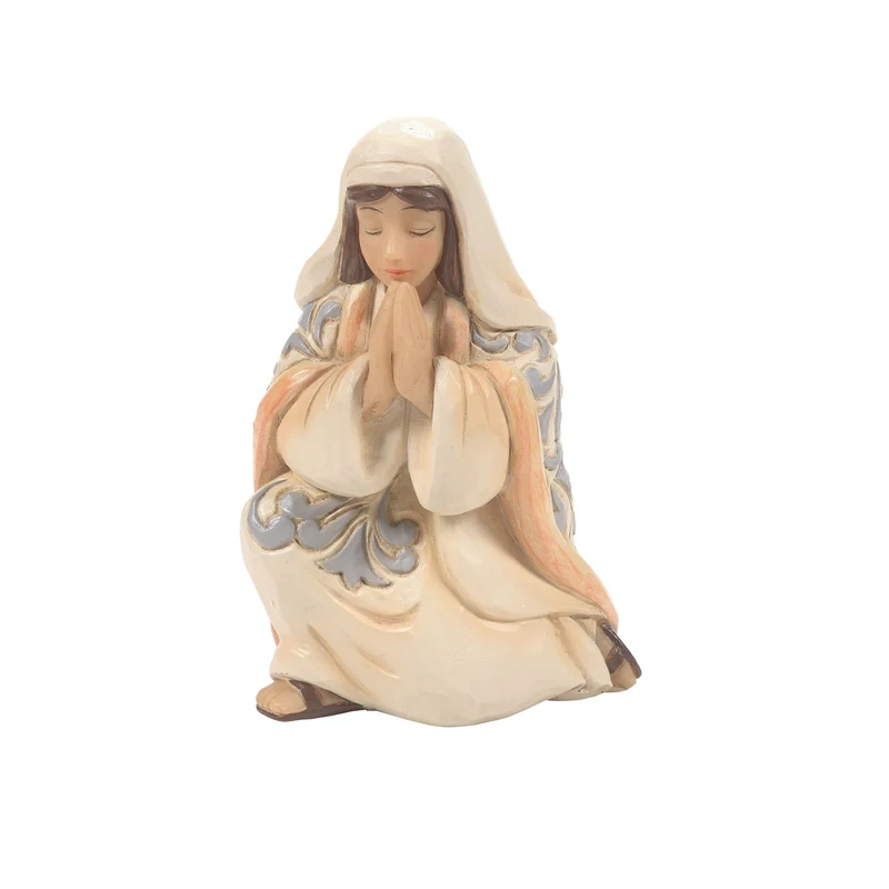 Jim Shore Figuren - Woodland Krippe Familie 4 Teile Set - 21,5cm hoch