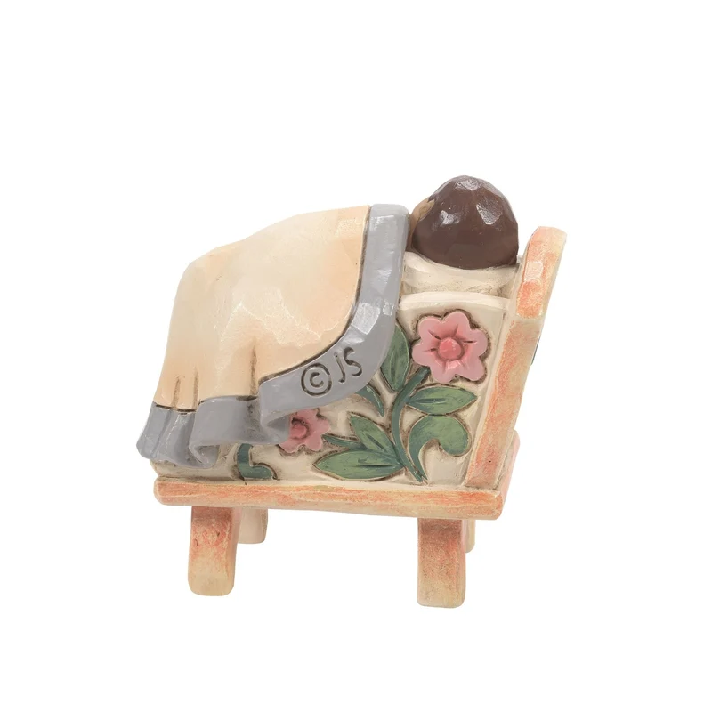 Jim Shore Figuren - Woodland Krippe Familie 4 Teile Set - 21,5cm hoch