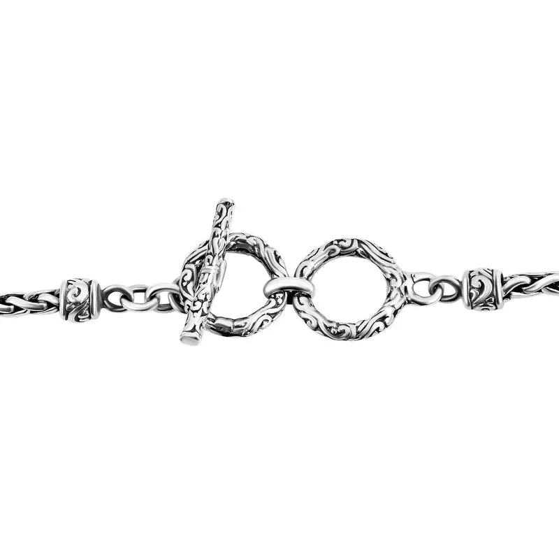 Royal Bali Kollektion - 925 Silber Halskette, ca. 50 cm, ca. 67,40g