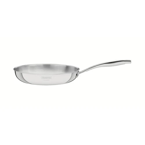 Tramontina Grano Pfanne 30 cm Edelstahl, Tri-Ply, Induktion, Unbeschichtet