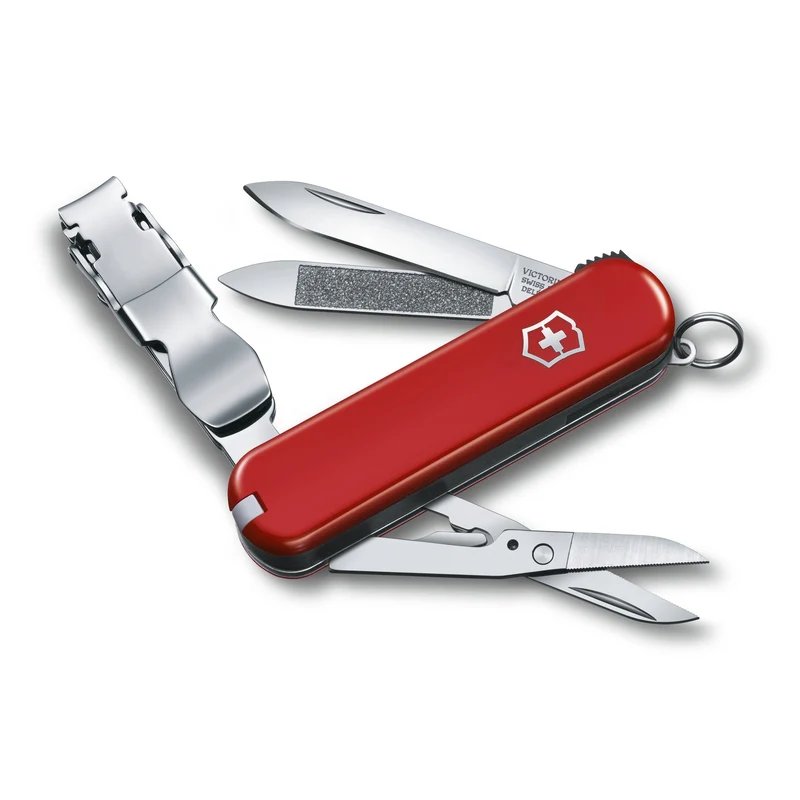 Victorinox kleines Taschenmesser Nail Clip 580 rot 6,5cm