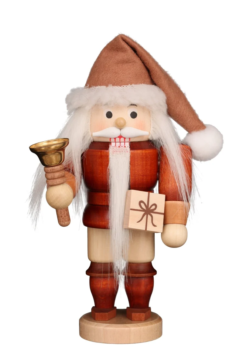Ulbricht Nussknacker 'Weihnachtsmann mit Glocke natur - 15.5cm' 2023