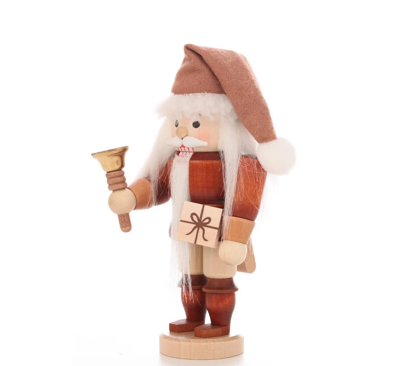 Ulbricht Nussknacker 'Weihnachtsmann mit Glocke natur - 15.5cm' 2023