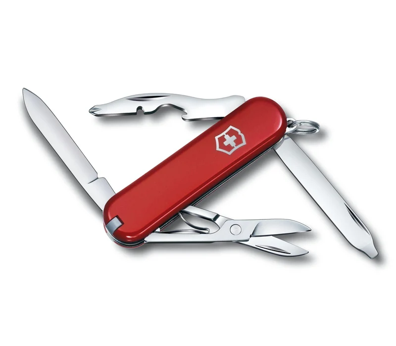 Victorinox, kleine Taschenmesser, Rambler, 58mm, rot