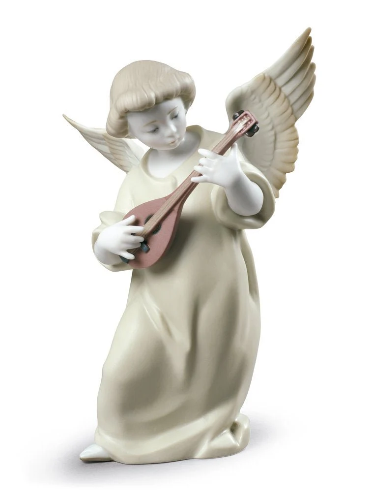LLADRO® Figur »ENGEL MIT MANDOLINE - 21 cm« 01009185