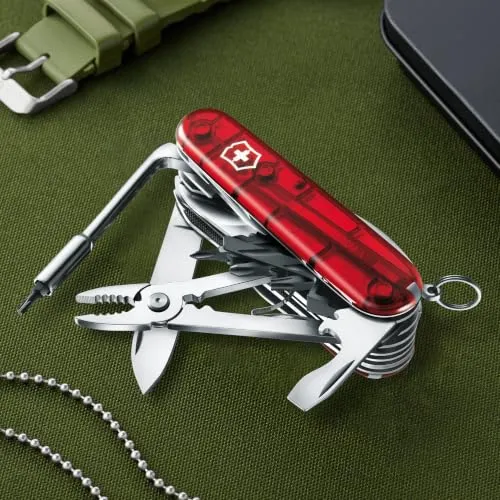 Victorinox Schweizer Taschenmesser Cyber Tool L, Multitool 39 Funktionen