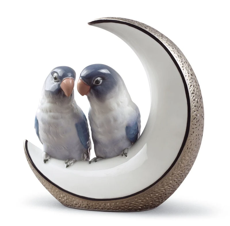 LLADRO® Figur »Flieg Mich Zum Mond (Silberne Hochzeit) 16 cm« 01008789