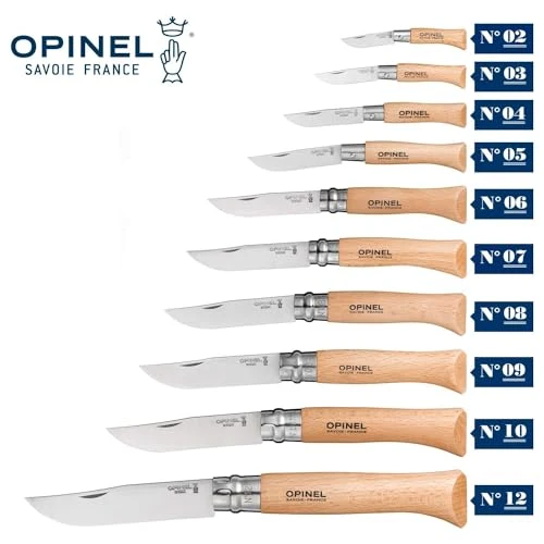 Opinel Messer N ° 08 Edelstahl