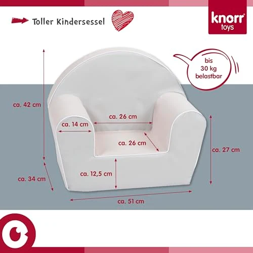 Knorr Toys 68335 "Best Friends Kindersessel