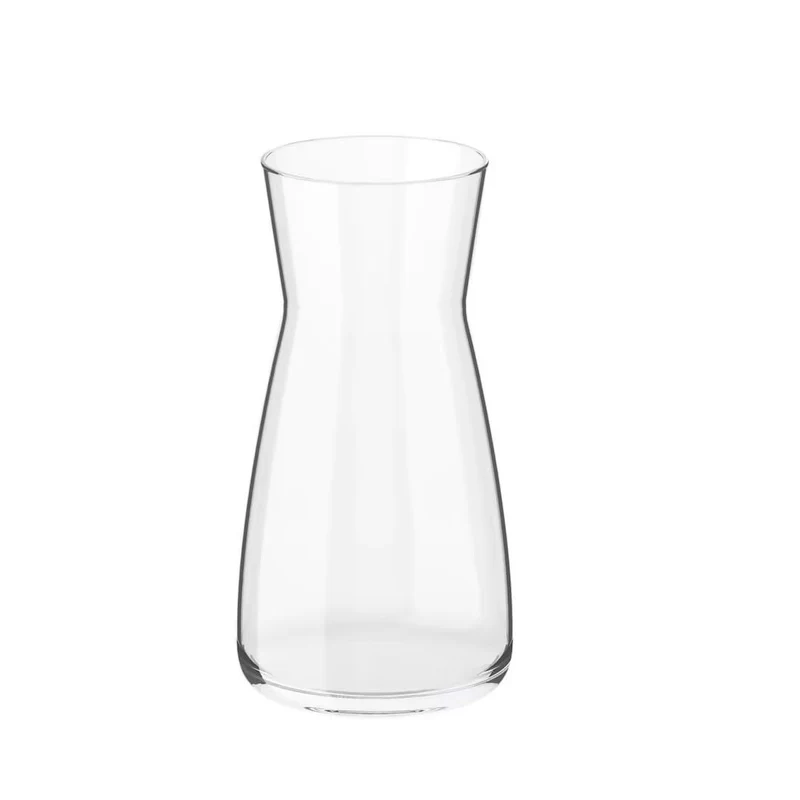 Klar Glas Vase, 20CM Hoch Glasvase für Heimdekoration Tischdeko
