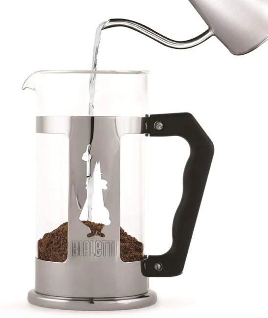 Bialetti 'French Press Preziosa 0,35 Liter, Kaffee und Teebereiter'