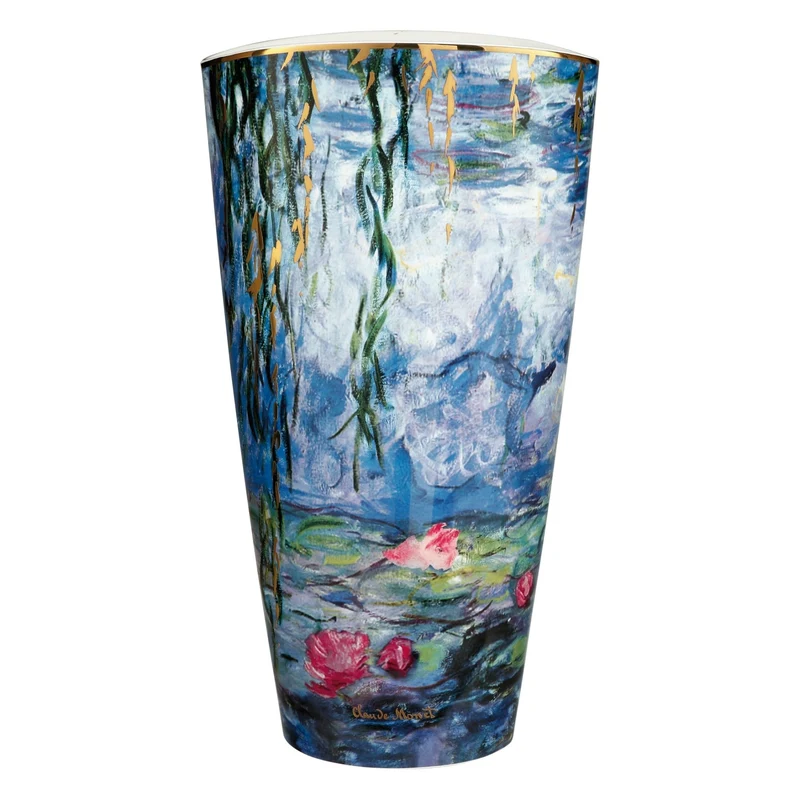 Goebel Artis Orbis Claude Monet 'Seerosen mit Weide - Vase'