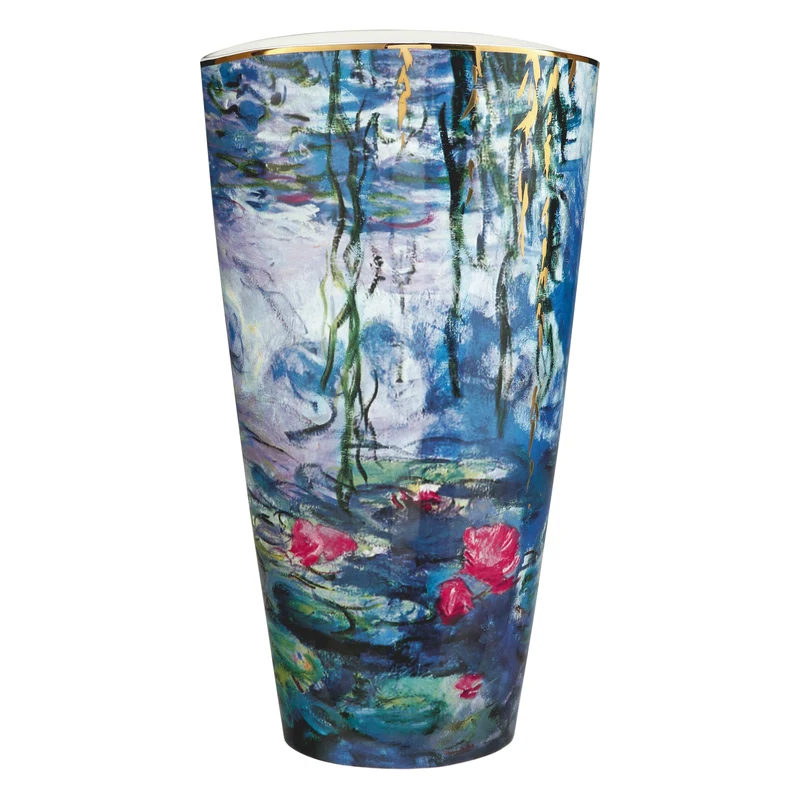 Goebel Artis Orbis Claude Monet 'Seerosen mit Weide - Vase'