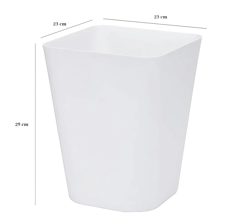 Papierkorb 6102 Mülleimer Papiereimer 29 cm 12L | Rosa