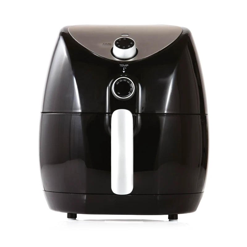 Tower T17021 Heißluftfritteuse für die Ganze Familie mit Schneller Luftzirkulation - 60-Minuten-Timer - Airfryer 4,3L 1500W - Schwarz