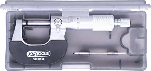 KS Tools 300.0555 Bügelmessschraube, 0-25mm