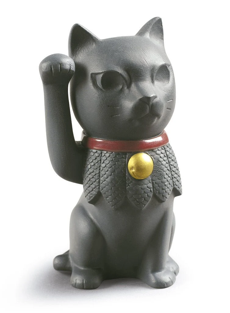 LLADRO® Figur »MANEKI NEKO (SCHWARZ) - 13 cm« 01009166