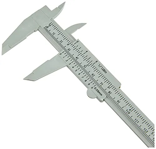 Brueder Mannesmann Werkzeuge M 822-150 Kunststoff-Schieblehre