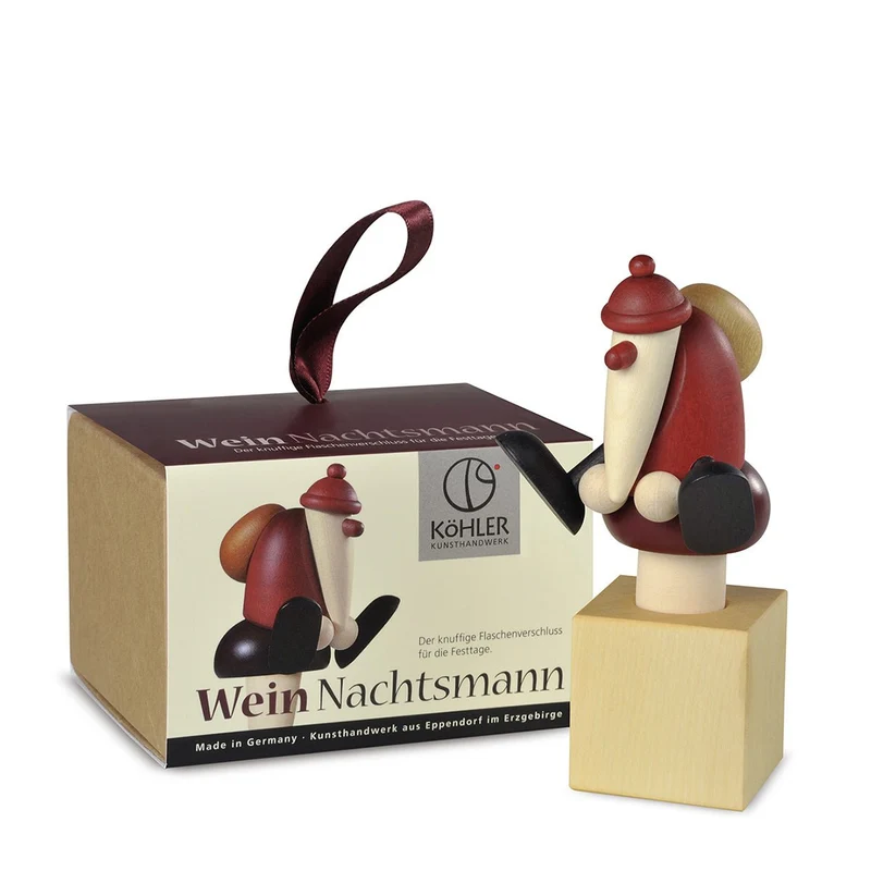 Bjoern Koehler - WeinNachtsmann, Rotwein Flaschenverschluss