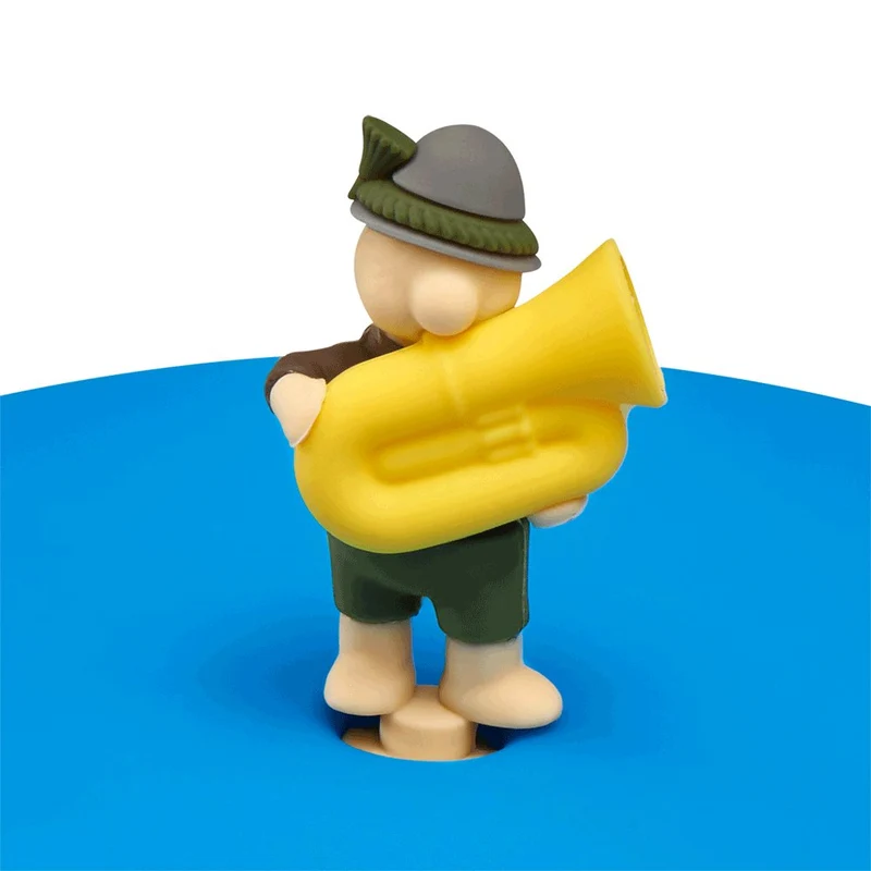 LURCH 'Mein Deckel Biergarten "Toni Tuba" D10.5cm silikon'