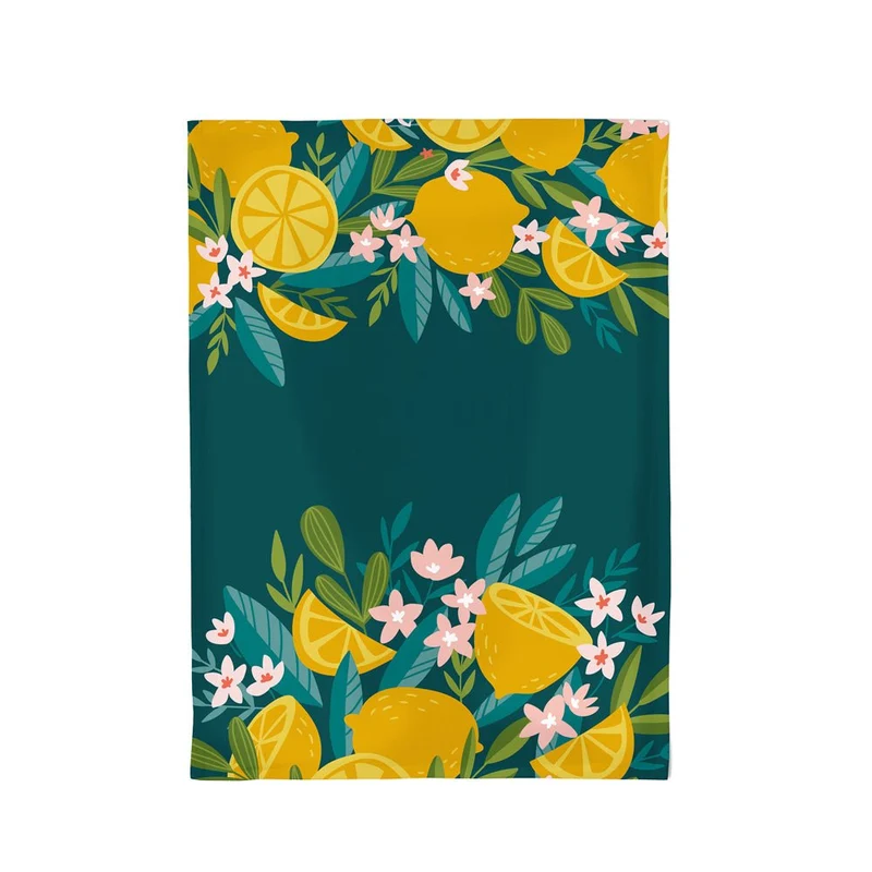chic.mic 'Baumwolle Kitchen Towel "Lemons", 50x70cm'