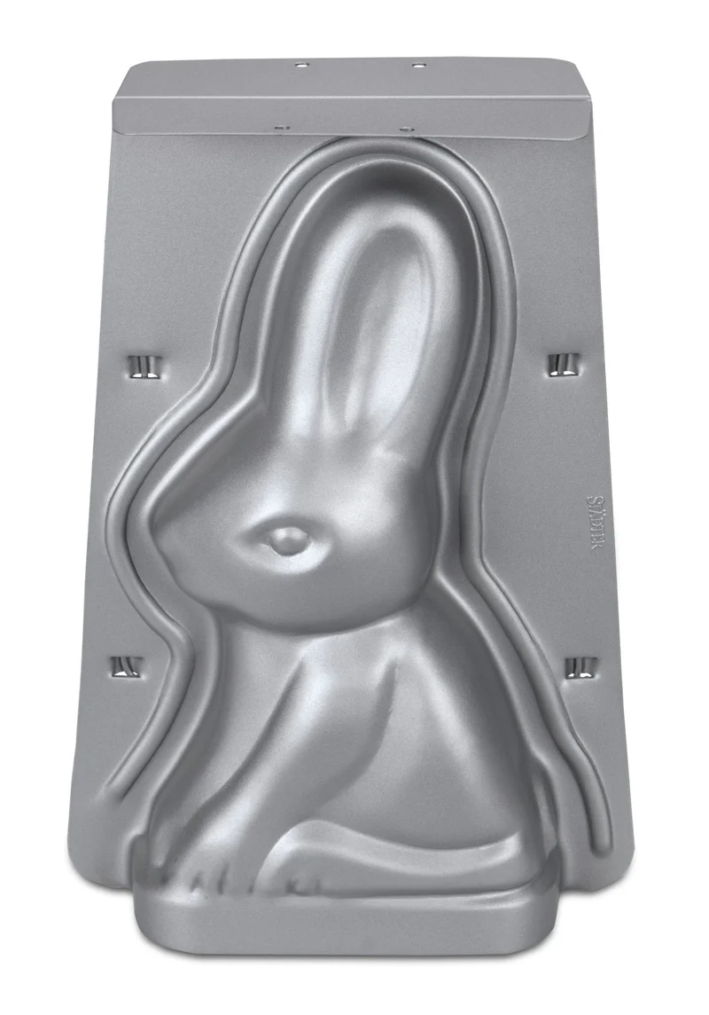 Städter 'we love baking Osterhase 18 x 26 x 8 cm Silber'