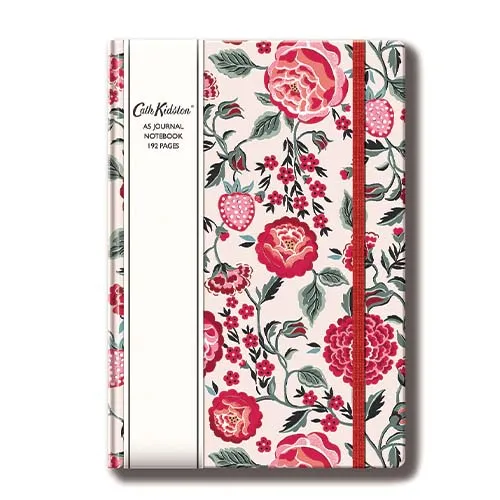 Notizbuch / Journal 192 Seiten liniert A5, chic.mic, Blumendesign